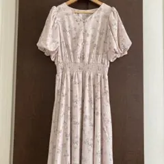 Honeys 【Sサイズ】　ボリューム袖ワンピース