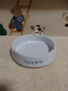 SomeTime ロゴ灰皿 陶器製