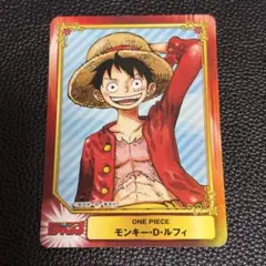 ワンピース　アニメイト購入特典カード　ルフィ　集英社コミックフェスティバルscf