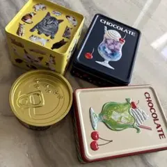メリーチョコレート空き缶セット