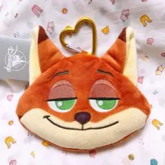 ディズニー ニック ガジェットポーチ Disney ズートピア サガラ 刺繍