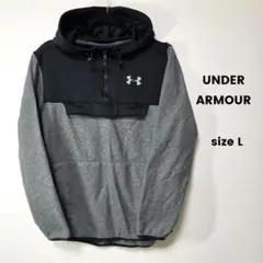 UNDER ARMOUR プリントロゴ プルオーバー パーカー