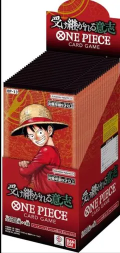 ワンピースカードゲーム 受け継がれる意志 1BOX分24パック新品未開封