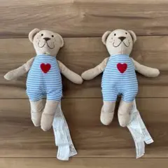 クマのぬいぐるみ 2体セット