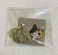 猫ピアス　元値1800円→1580円(送料込)
