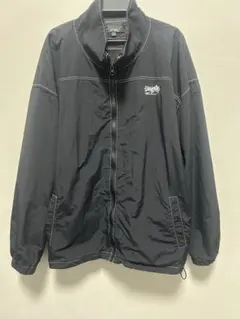 黒 Lサイズ ナイロンジャケット グラフィティ