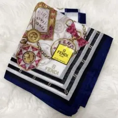 未使用品 FENDI ハンカチ チェーン 時計 リボンデザイン ピンクのサムネイル
