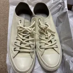 CONVERSE アイボリー ローカット スニーカー