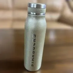 スターバックス ステンレスボトル グリッターシャンパンゴールド444ml