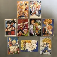希少　ドラゴンボールZ ラミネートカード　９枚セット