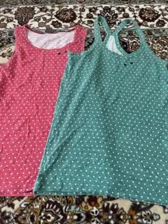 AUTHENTIC CUBE SUGAR（キューブシュガー）ドット タンクトップ