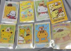 サンリオ ポムポムプリン チームプリン カード8枚セット