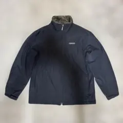 BRITISH KHAKIネイビー 中綿ナイロンジャケット