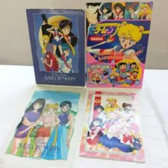 セーラームーン グッズ4点セット 映画パンフレット A4ノート クリアファイル