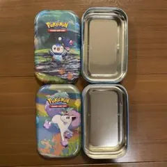 【海外限定】ガラルポニータ　ポッチャマ　ミニ缶　tin 空箱のサムネイル