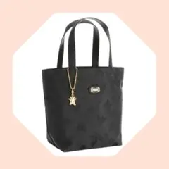 新品　フェイラー　ハイジ　トートバッグ　ジャガード　黒　鳥　ひよこ　蝶　花