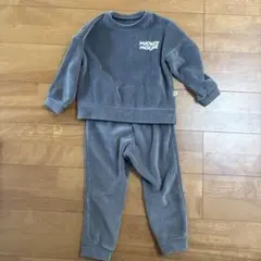 ミッキーマウス 長袖パジャマ 裏起毛