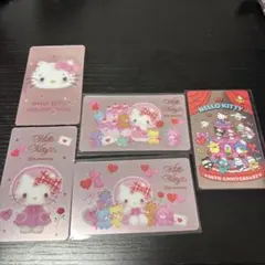 Hello Kitty 50th Anniversary カード 5枚セット