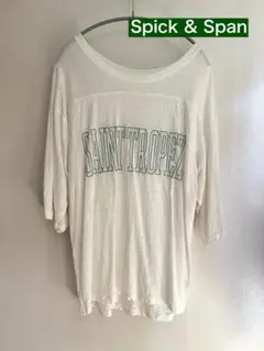 Spick & Span スピックアンドスパン リネン オーバーサイズTシャツ