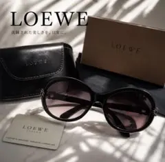 美品/ケース付】LOEWE サングラス SLW384G - メルカリ
