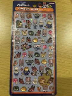 ボンボンドロップシール　ズートピアミニ