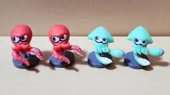 【スプラトゥーン3】フィギュア×4体・セット売り【チョコエッグ】