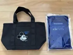 【未使用】オトナミューズ 付録 シンゾーン ミッキーマウス 両A面トート バッグのサムネイル