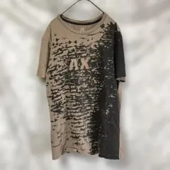 10323 アルマーニエクスチェンジ　AX 半袖Tシャツ M 綿100% 茶色