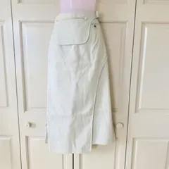 【新品】ROSE BUD ロングスカート ライトベージュ FREE