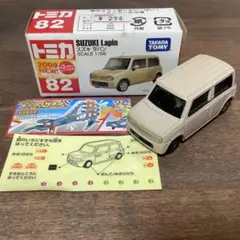 トミカ 82 スズキ　ラパン　新車シール Fのサムネイル