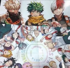 最安値♪ メルカリ便発送‼︎ ヒロアカ　両面ポスター　2枚セット　最強ジャンプ付録