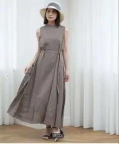 25ss】Whim Gazette シルクローンギャザーワンピース ロング - メルカリ