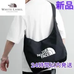韓国限定　新品　ノースフェイス　ホワイトレーベル　ビッグショルダーバッグ