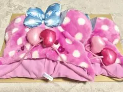 2点セット【未使用】ミニーのパルパルーザ ファンキャップ