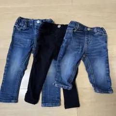 子供服 まとめ売り 90cm パンツ 3点 男の子 保育園着 ズボン