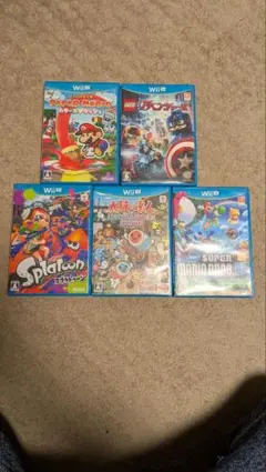 Wii U ゲームソフト 5本セット