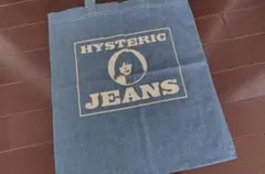 HYSTERIC GLAMOUR サークルガールプリント デニムトートバッグのサムネイル