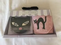 【新品、未使用】ネコハンカチ&ミラー ルルギネスのサムネイル