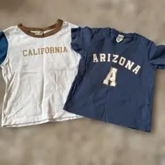 プティマイン Ｈ＆Ｍ ベービー用 半袖Tシャツ 2枚セット 80
