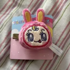 ナルミヤキャラクターズマスコット付きヘアクリップベリエちゃんメゾピアノ