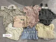 女の子　70 春夏服