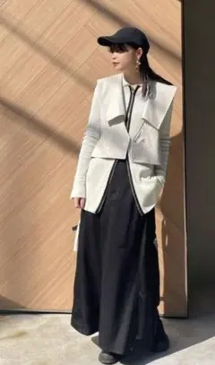 み*ん様 未使用 Ameri MILITARY INVERTED SKIRT［S