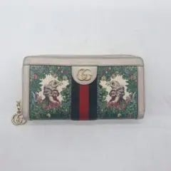 GUCCI グッチ 2つ折り長財布 523153 GGフローラル - メルカリ