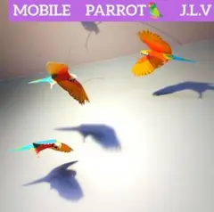 #￥1700→￥1500 オウム　ハルクインコンゴウインコ　鳥　モビール