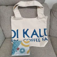 KALDI トートバッグ アイボリー　エコバッグ