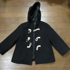 COMME CA ISM フード付きダッフルコート 100cm