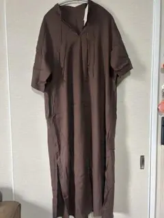 CIAOPANIC TYPY リネンワンピース ブラウン