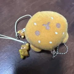 リラックマ ハンバーガー ぬいぐるみ キーホルダー