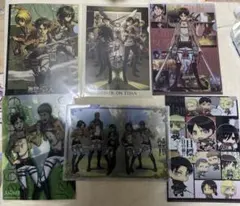 ✴️まとめ買いで最大50%割引あり　進撃の巨人　エレン　ミカサ　アルミン　リヴァイ