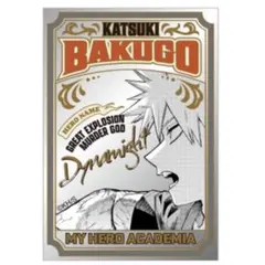 【爆豪勝己】ヒロアカ原画展 パブミラー風アクリルステッカーコレクション